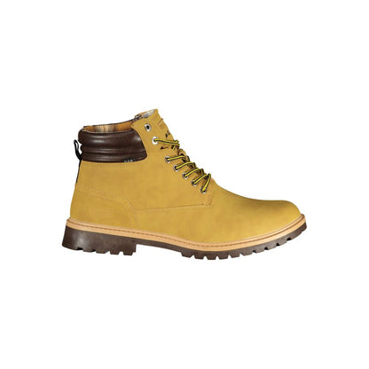 Gas Beige Polyurethane Men Ankle Boot
