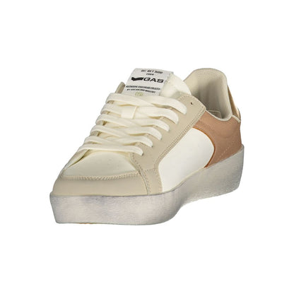Gas Bianco Polyurethane Women Sneaker