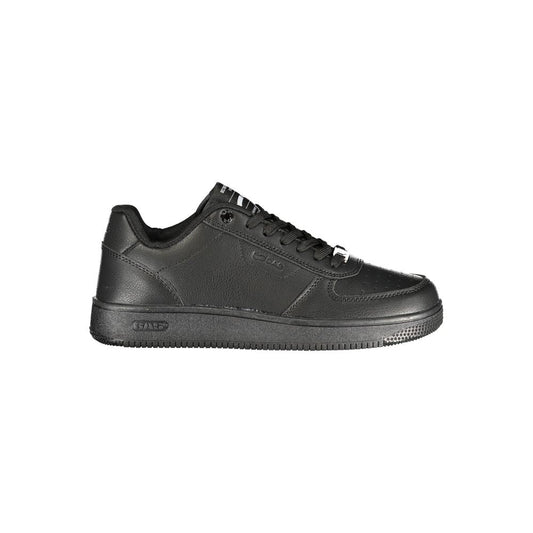 Gas Black Polyurethane Women Sneakers