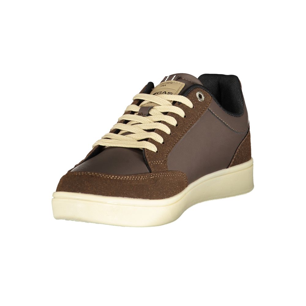 Gas Marrone Poliuretano Men Sneaker