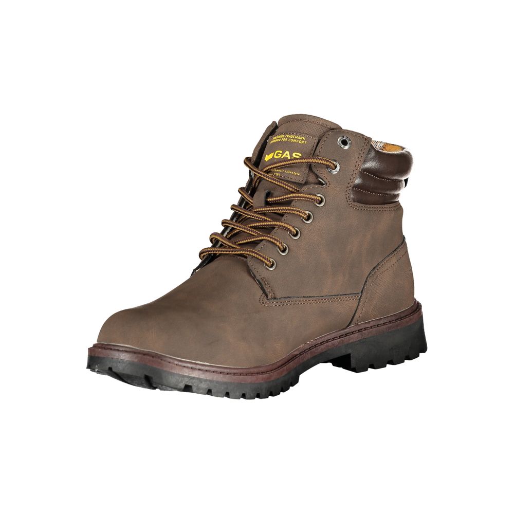Gas Marrone Poliuretano Mens Sneakers Boot