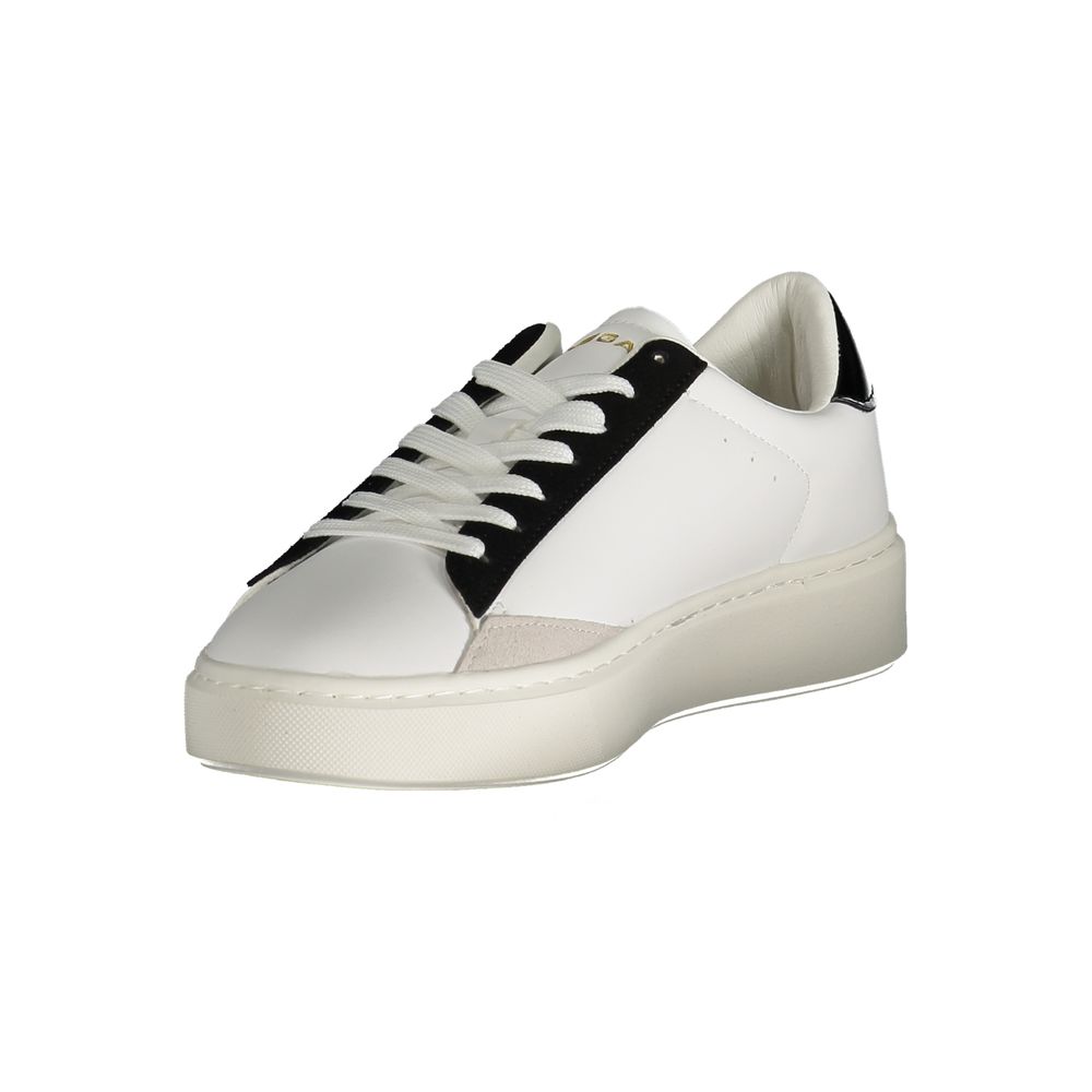 Gas White Polyester Women Sneakers