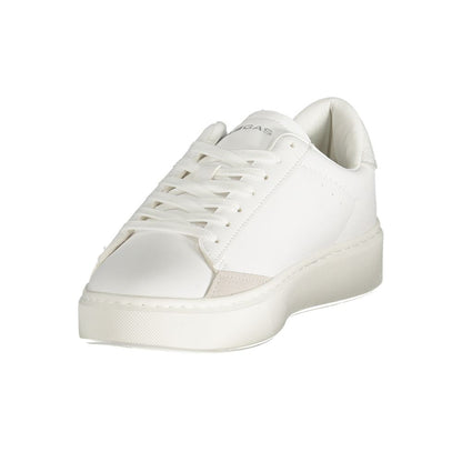 Gas White Polyester Women Sneakers