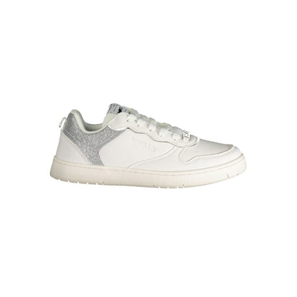 Gas White Polyester Women Sneakers