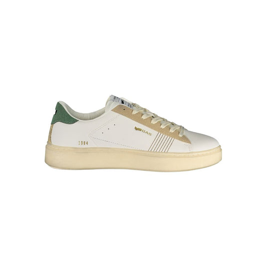 Gas White Polyurethane Men's Sneaker