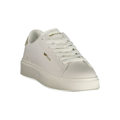 Gas White Polyurethane Women Sneaker