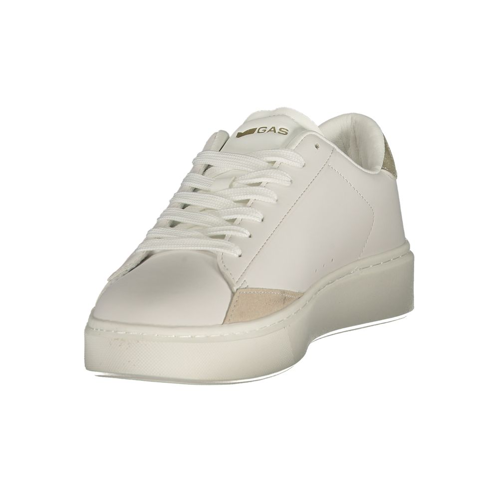 Gas White Polyurethane Women Sneaker
