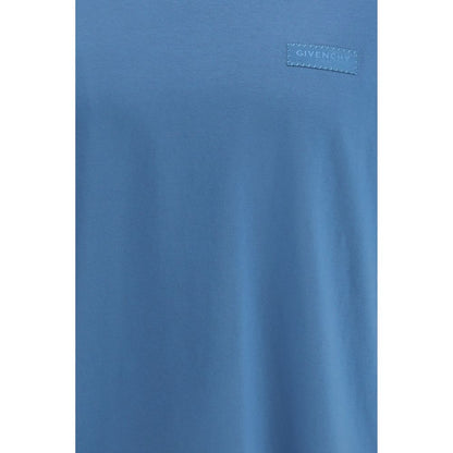 Givenchy Blue Cotton T-Shirt
