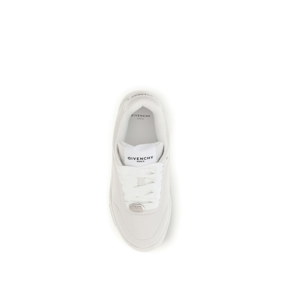 Givenchy White Lamb Ovis Aries Low Top Sneakers