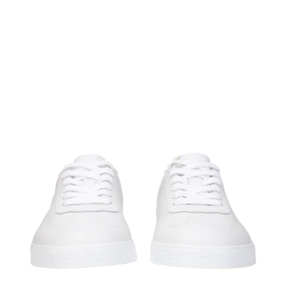 Givenchy White Leather Low Top Sneakers