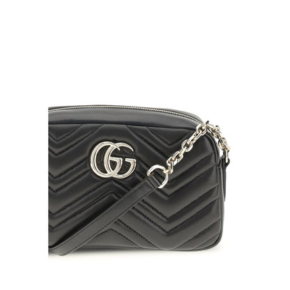 Gucci Black Calf Leather Bos Taurus Handbag