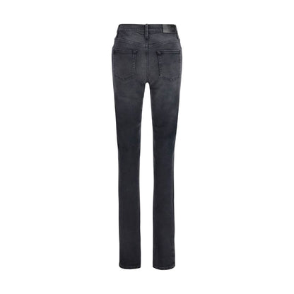 Gucci Black Cotton Skinny Jeans