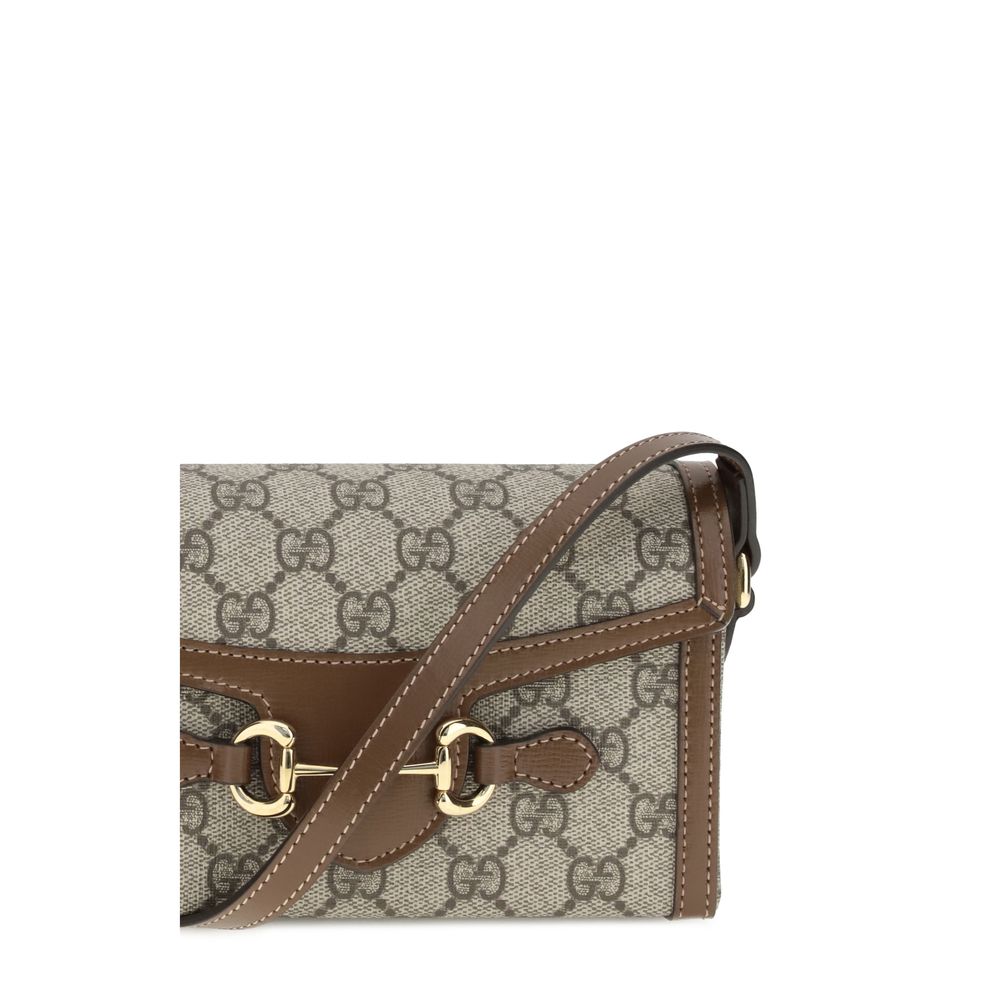 Gucci Brown Polyethylene Shoulder Bag