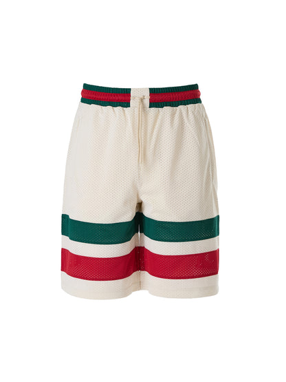 Gucci Cream polyester Logo Shorts