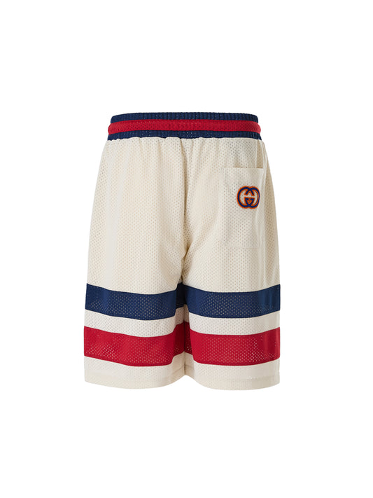 Gucci Cream polyester Logo Shorts