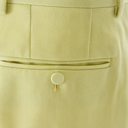Gucci Lime Yellow Polyester Pants