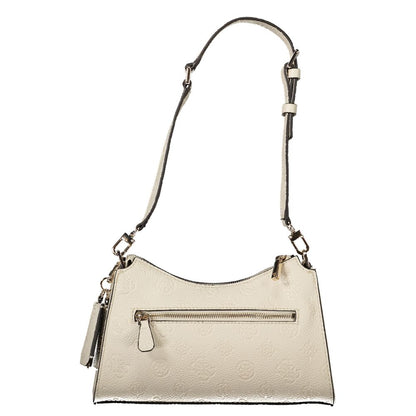 Guess Jeans Beige Polyethylene Handbag
