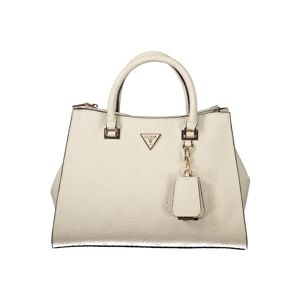 Guess Jeans Beige Polyethylene Handbag