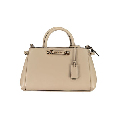Guess Jeans Beige Polyethylene Handbag