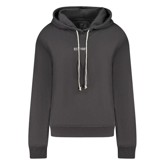 Guess Jeans Black Cotton Sweater