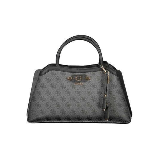 Guess Jeans Black Polyethylene Handbag