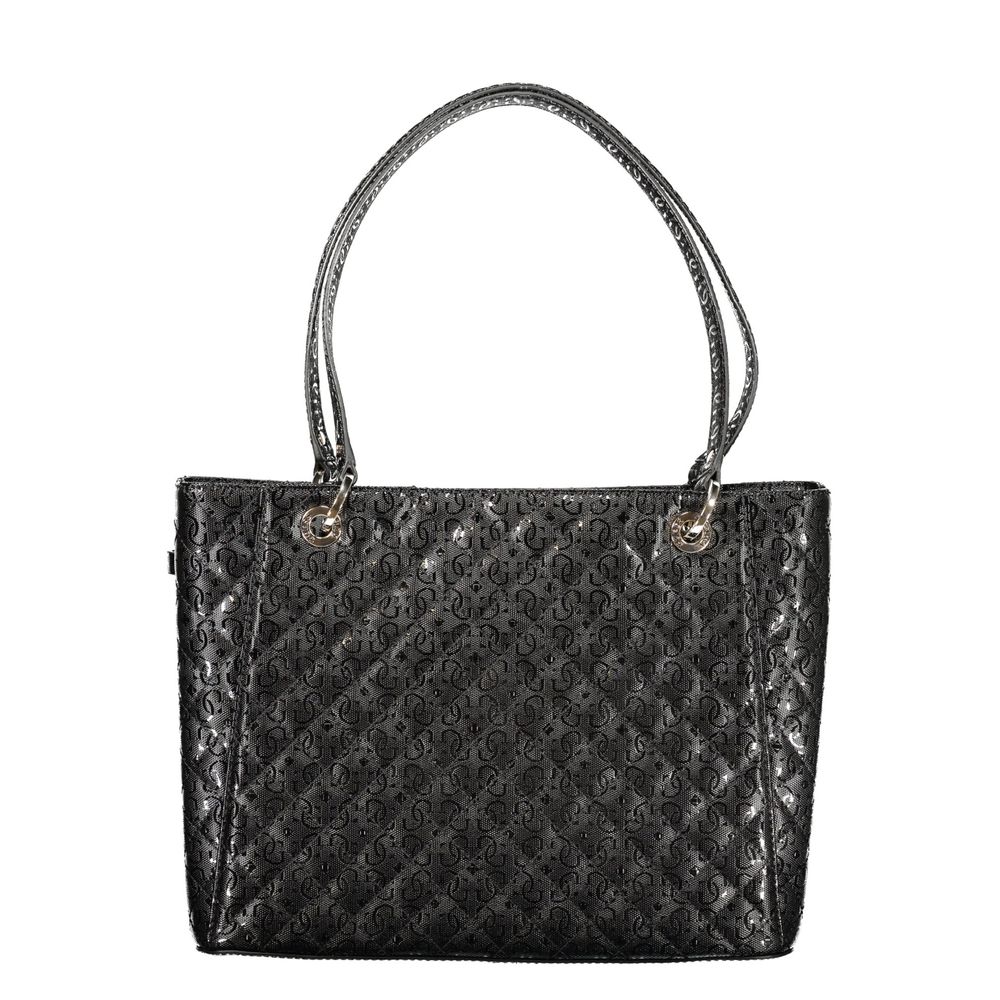 Guess Jeans Black Polyurethane Women's Handbag