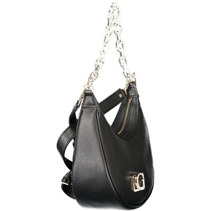 Guess Jeans Black Polyurethane Women's Handbag