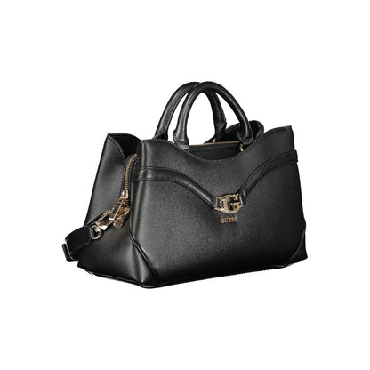 Guess Jeans Black Polyurethane Women's Handbag
