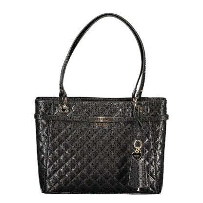 Guess Jeans Black Polyurethane Women's Handbag