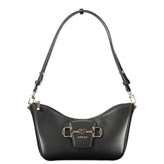 Guess Jeans Black Polyurethane Women's Handbag