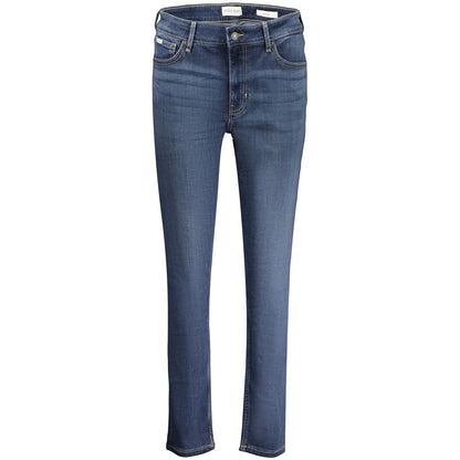 Guess Jeans Blu Lyocell Women's Skinny Jeans