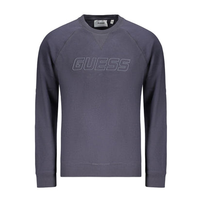 Guess Jeans Blue Cotton Men's Sweatshirt