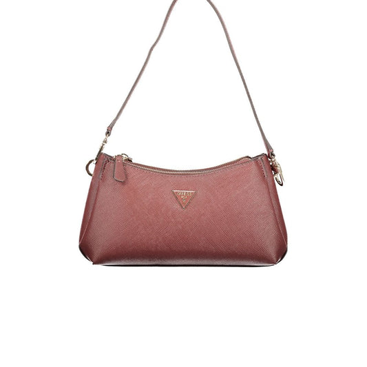 Guess Jeans Brown Polyethylene Handbag