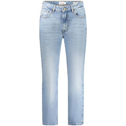 Guess Jeans Light Blue Cotton Jeans & Pant