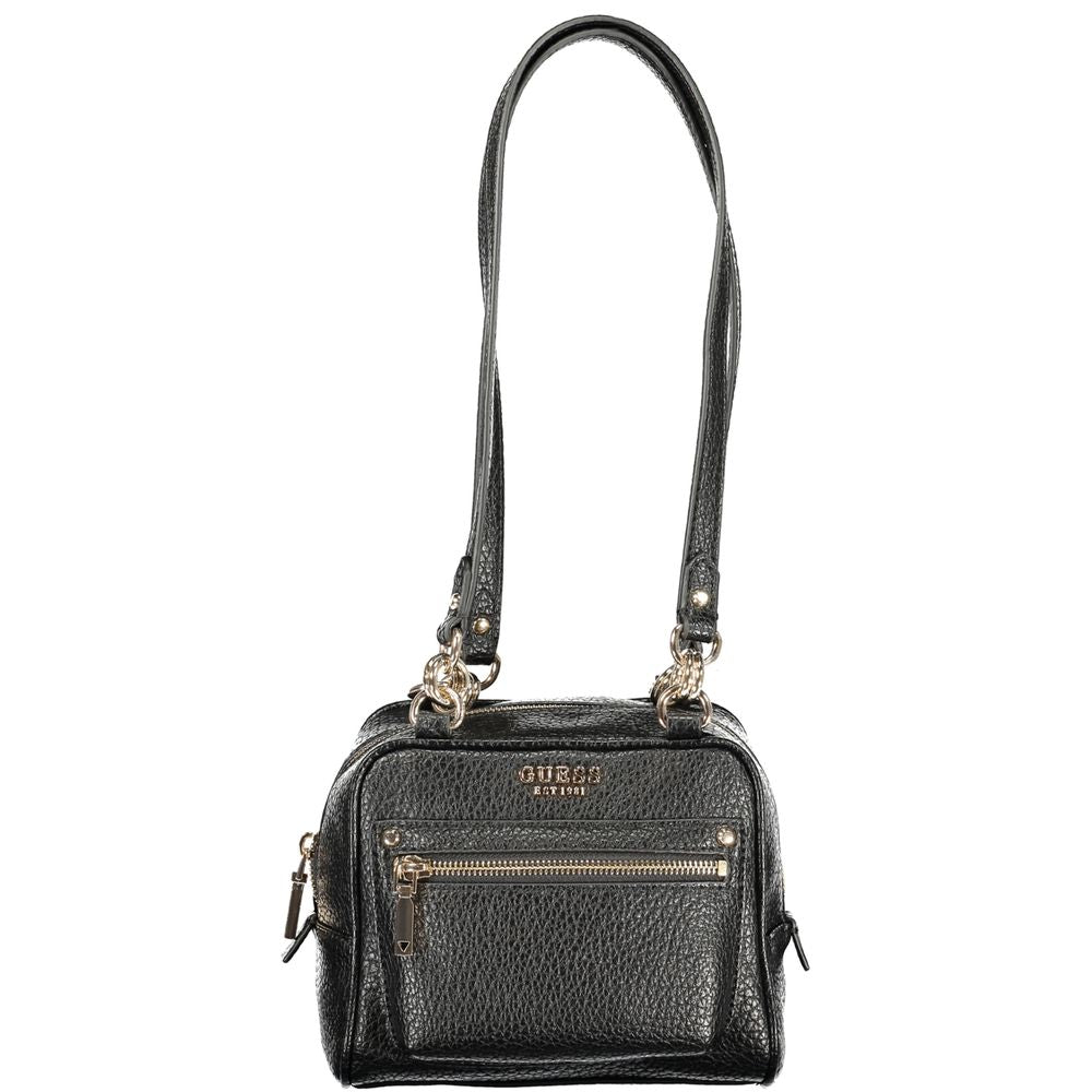 Guess Jeans Nero Polyurethane Women Handbag