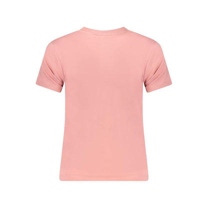 Guess Jeans Pink Cotton Tops & T-Shirt