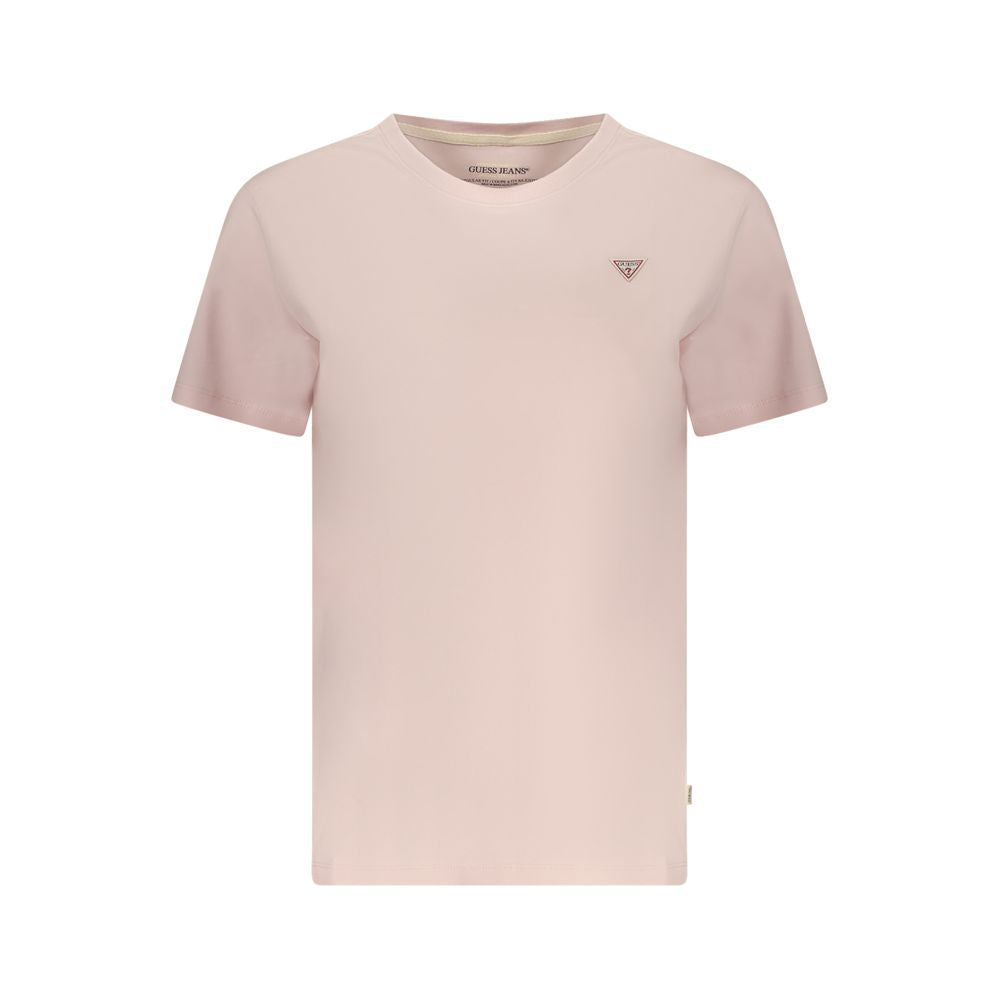 Guess Jeans Rosa Cotton Woman T-Shirt