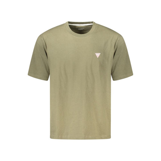 Guess Jeans Verde Cotton Male T-Shirt