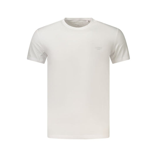 Guess Jeans White Cotton Men's T-Shirt