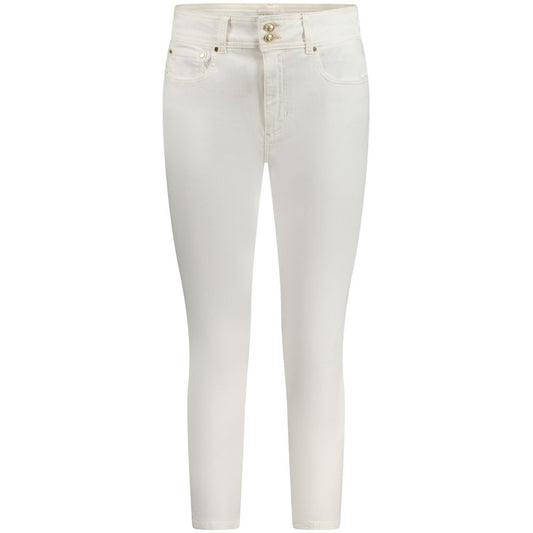 Guess Jeans White Cotton Women's Skinny Jean