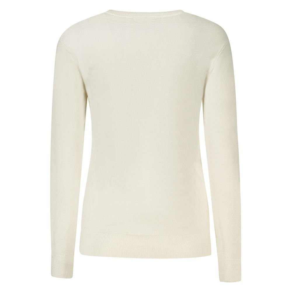 Guess Jeans White Viscose Sweater