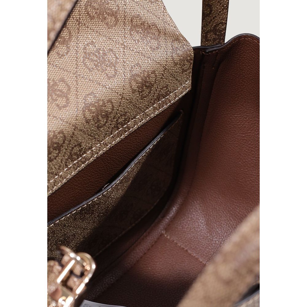 Guess White Polyethylene Handbag