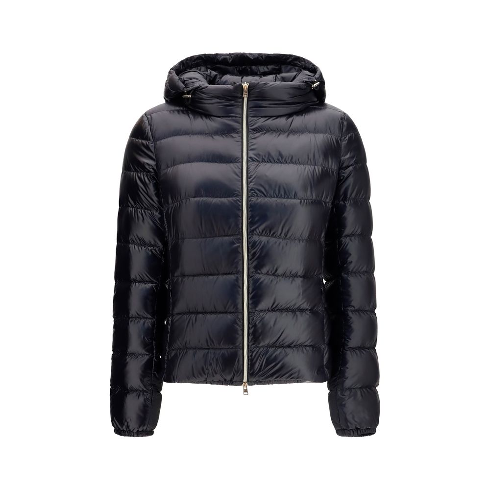 Herno Black Polyamide Full-Length Jacket