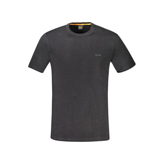 Hugo Boss Black Cotton Men's T-Shirt