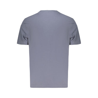 Hugo Boss Blu Cotton Uomo T-Shirt