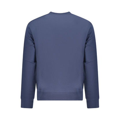 Hugo Boss Blue Cotton Men's Sweatshirt