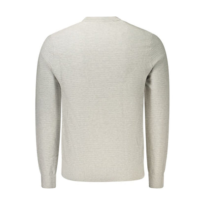 Hugo Boss Gray Cotton Sweatshirt