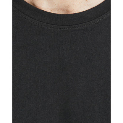 Jack Jones Black Cotton Long Sleeve