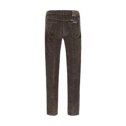 Jacob Cohen Brown Cotton Casual Pants