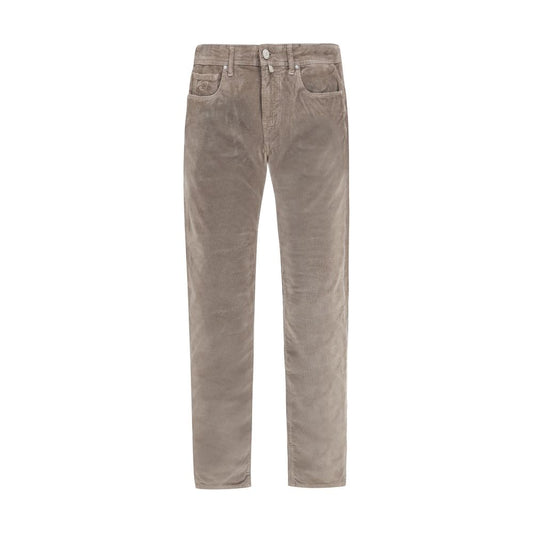 Jacob Cohen Brown Cotton Casual Pants